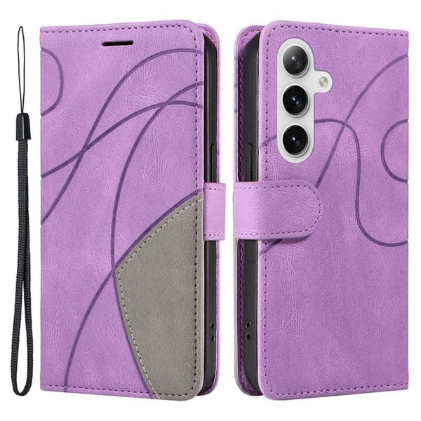 Til Samsung Galaxy S25 / S24 KT - serie - 1 dobbeltfarve Purple