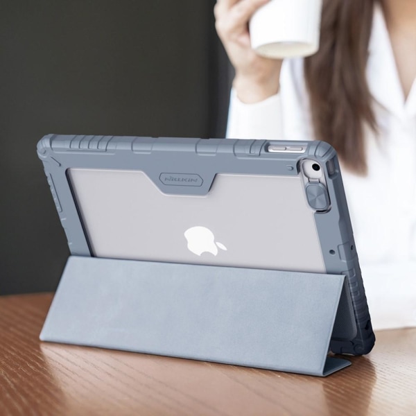 NILLKIN Apple iPad 10.2 2019/2020/2021 iskunkestävä puskurikotel Black