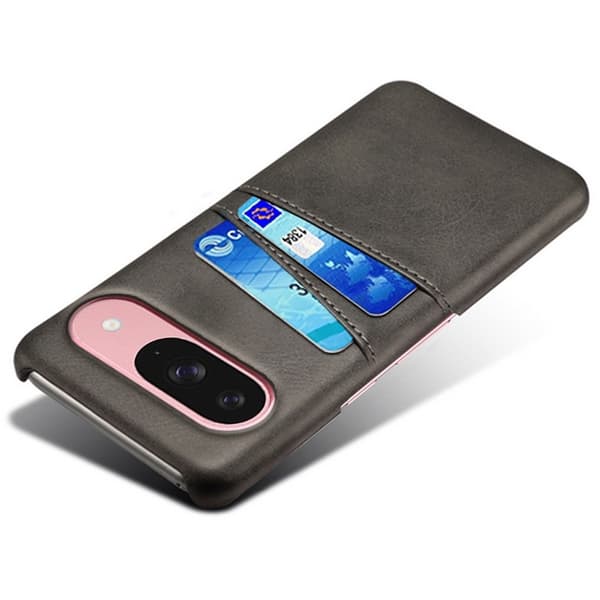 Telefoncover til Google Pixel 10 / 10 Pro med dobbelte kortlommer Black