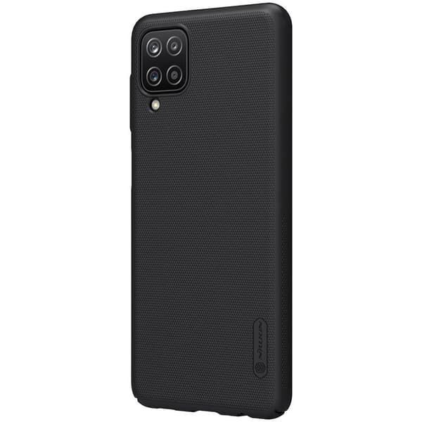 NILLKIN Samsung Galaxy A12 Frostet Skall Hardt - Sort Black