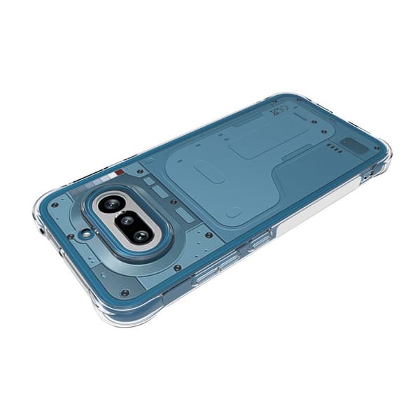 Sklisikkert og Støtsikkert Mobildeksel for Nothing Phone (4a) Transparent