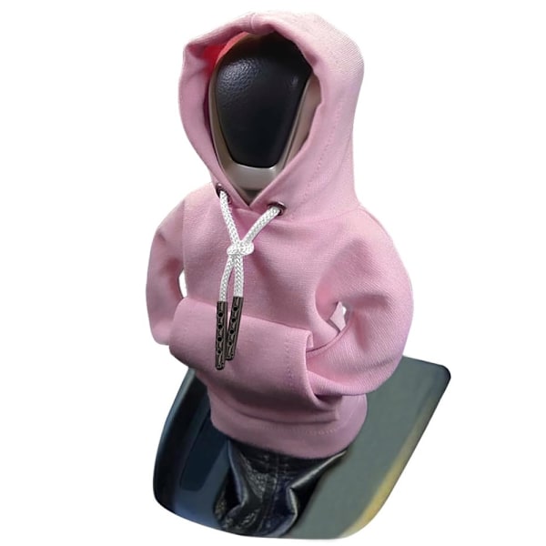 Bil Hættetrøje Beskyttelse Design Dekoration Gear Shifter - Lyserød Pink