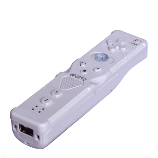 2-i-1 Kompatibelt med Wii Handkontroll Motion Plus Vit Vit