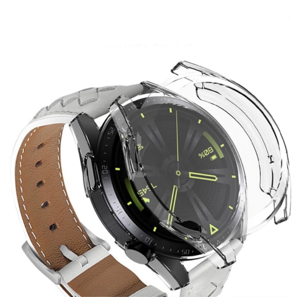 Huawei Watch GT 3 42mm pehmeä TPU- watch cover - läpinäkyvä Transparent