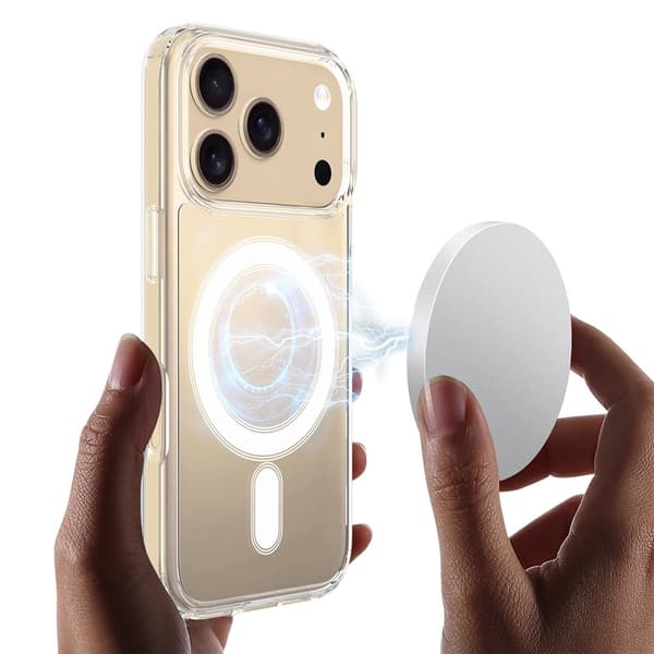Til iPhone 17 Pro Max Gjennomsiktig Mobildeksel Transparent
