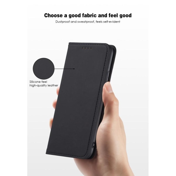 Flydende silikone Touch tegnebog til iPhone 12/12 Pro Black