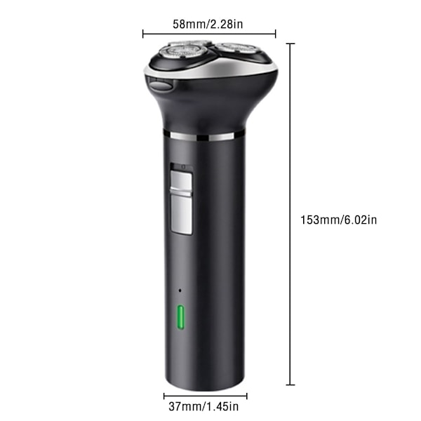 Shaver indbygget HD 1080P Motion detection WiFi-kamera med 64 GB hukommelseskort Black