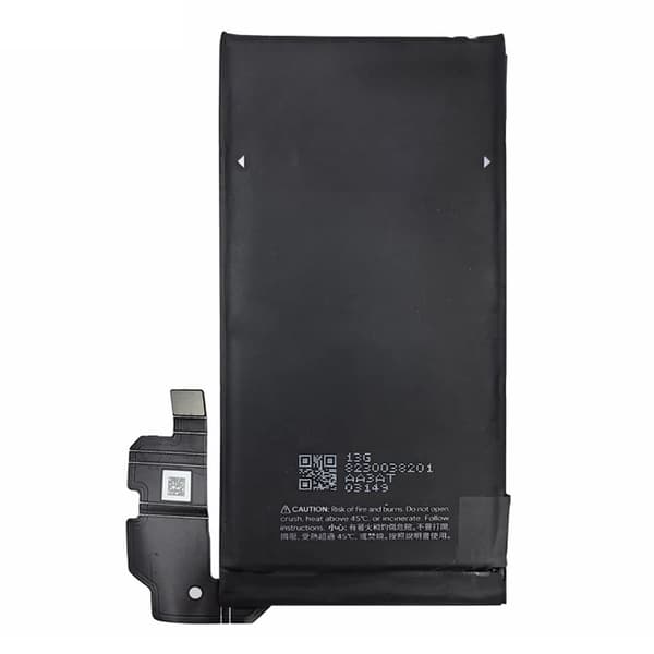 Batteri För Google Pixel 8 3,89V 4485mAh litiumpolymerbatteri kod: GS35E Svart