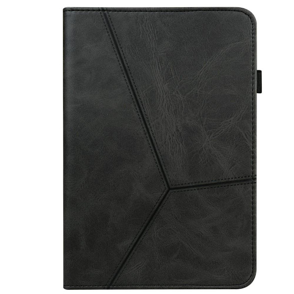 Til iPad 10.2 (2021)/(2020)/(2019) Almindeligt PU-læder tabletcover Black