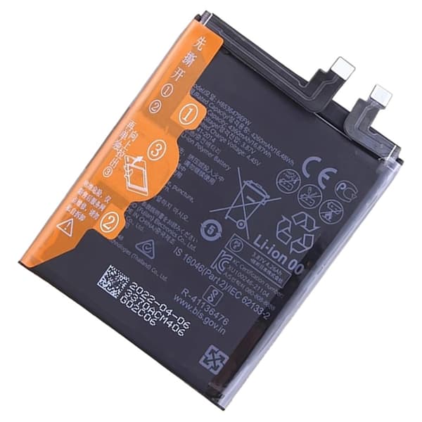 Batteri För Huawei P50 Pro 4G 3.87V 4360mAh HB536479EFW Svart