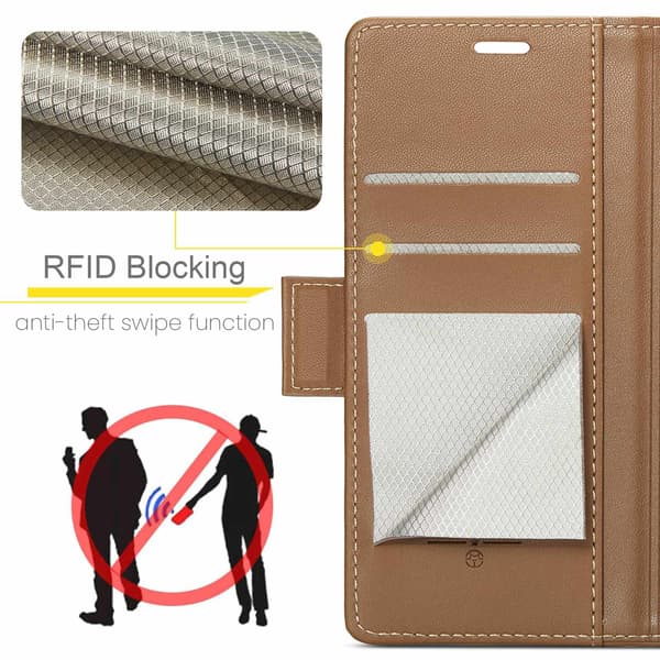 CASEME Plånboksfodral Samsung Galaxy S26 Ultra - Blå brun