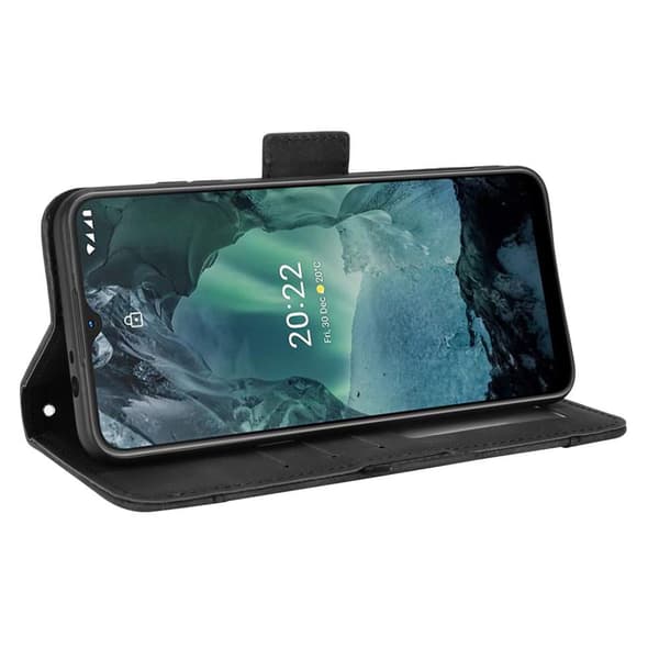 Lommebok - deksel til Nokia G21/Nokia G11 - Svart Black