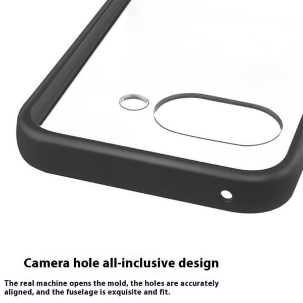 För Google Pixel 9a Skal Transparent Mobilskal Transparent