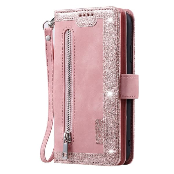 Til Motorola Edge 70 5G lommebokdeksel Pink gold