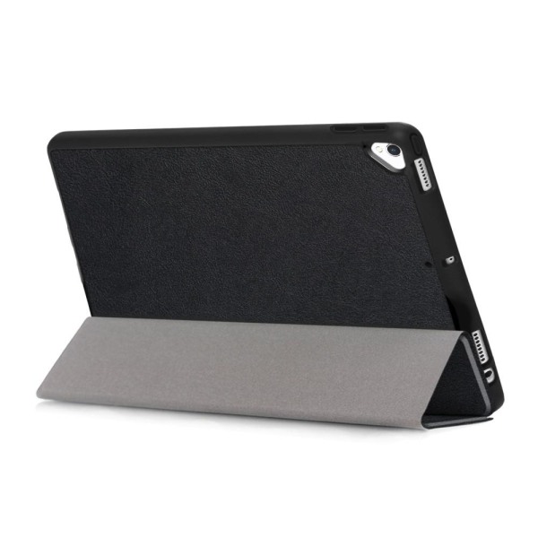 Trifoldet Stand Tablet-Taske til Apple iPad 10.2 2019/2020 /2021 - Sort Black