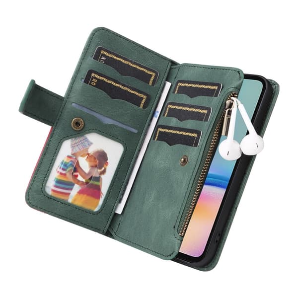 KT - monitoimisarja - 5 Samsung Galaxy A05s - puhelinkotelolle Green