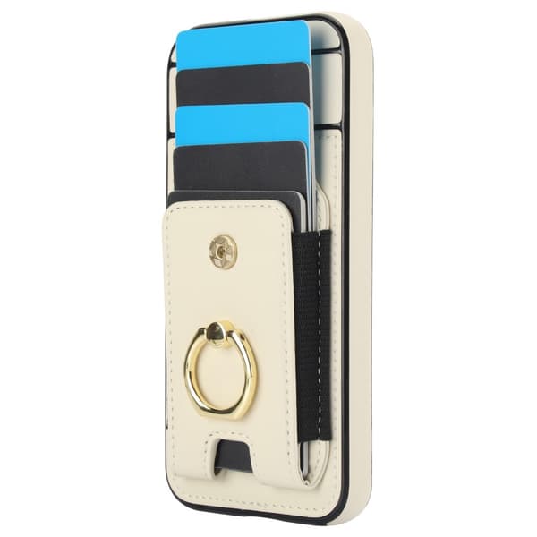 Kickstand-etui for Google Pixel 8a med kortspor White