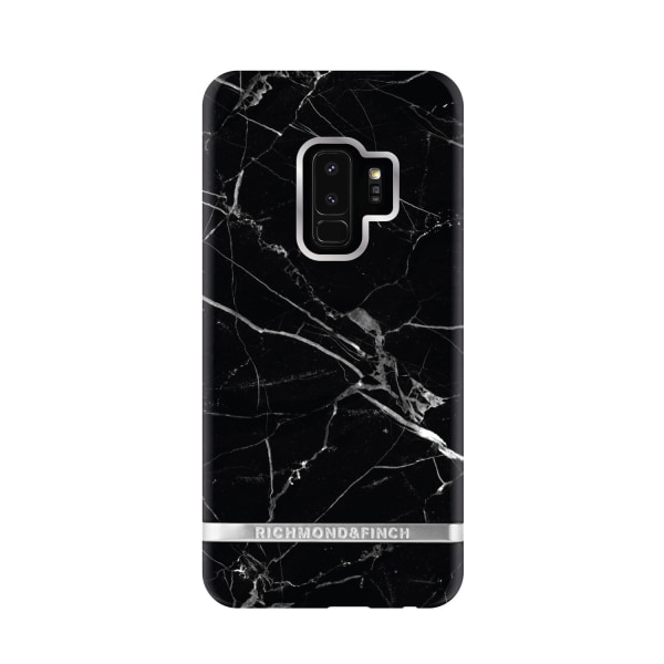Richmond & Finch cover til Samsung Galaxy S9 Plus - Sort marmor Black