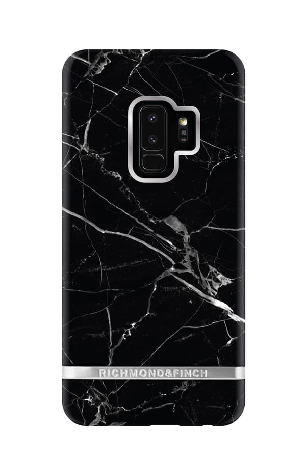 Richmond & Finch Cover til Samsung Galaxy S9 Plus - Sort Marmor Black