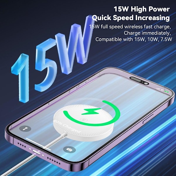 ESSAGER For iPhone 14/13/12 Series Laderkabel White