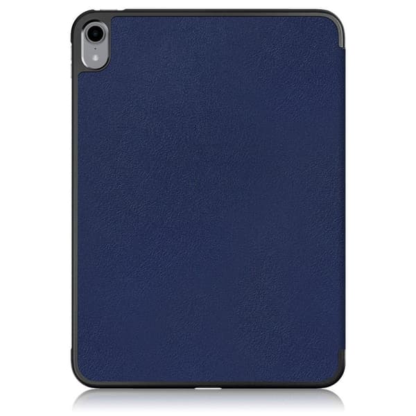 Apple iPad 10.9 2022 Slim fit tri - fold fodral - Mörkblå Mörkblå