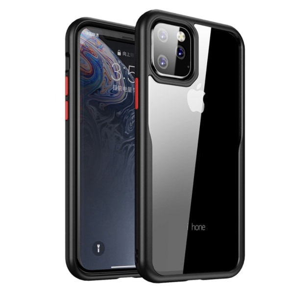 CASE PC + TPU -hybridikotelo iPhone 11 Pro Maxille - musta Black