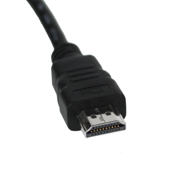 HDMI-VGA-sovitin Black