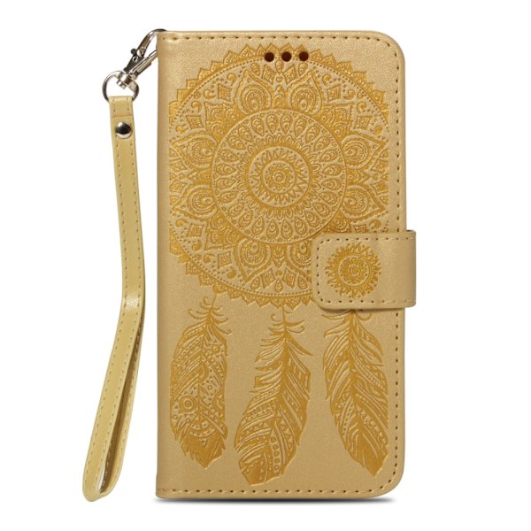 iPhone XS Max Lommebok - cover - Drømmefanger - Gul
