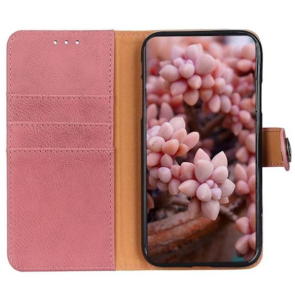 KHAZNEH Motorola Moto G 5G 2022 Plånboksfodral - Rosa Rosa