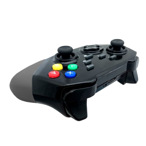 Kompatibel med Nintendo Switch Bluetooth Controller Gamepad Turbo Funktion Black