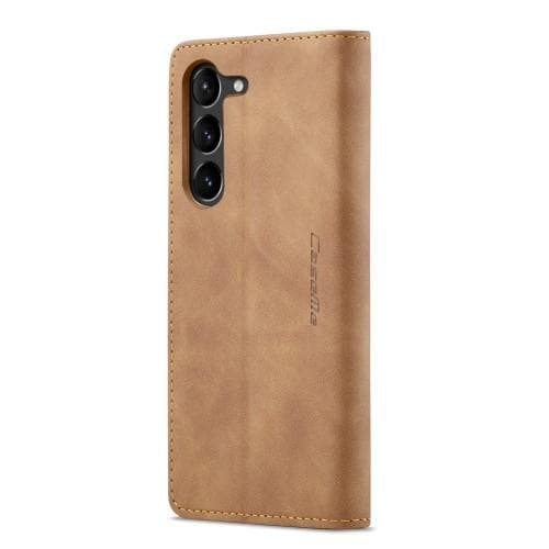 CASEME Retro Pung Taske til Samsung Galaxy S23 - Brun Brown