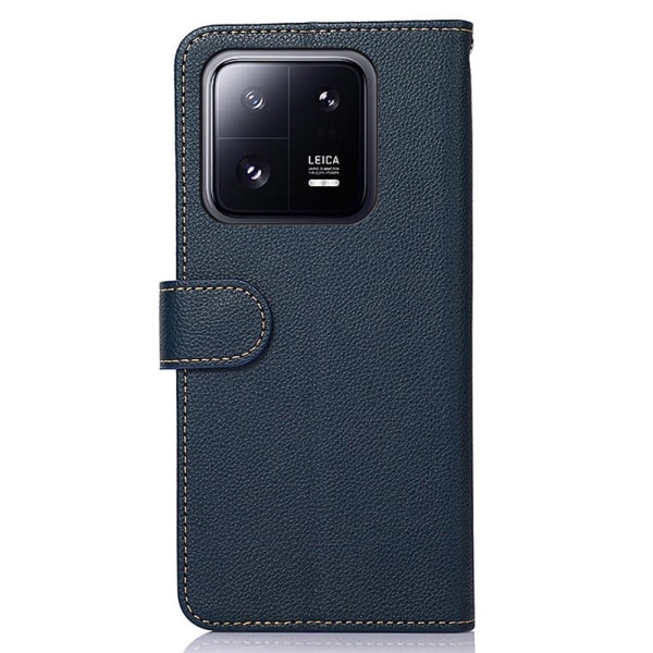 KHAZNEH Plånboksfodral till Xiaomi 13 Pro 5G - Blå/Brun Blå
