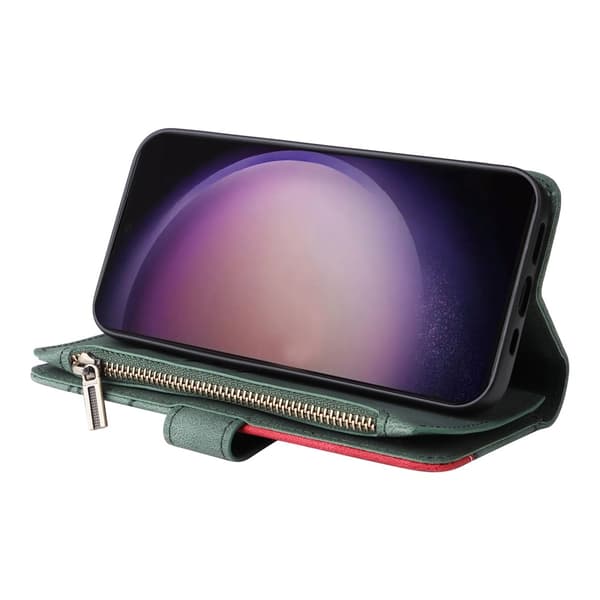 KT multifunktions - serie - 5 til Samsung Galaxy S24 Ultra telefonetui Green