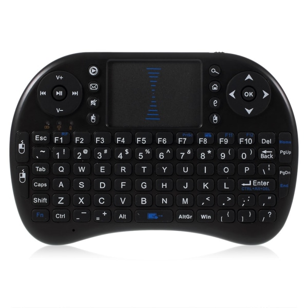 Mini I8 Wirelesss Touchpad-tastatur og mus til pc/tablet/tv-boks