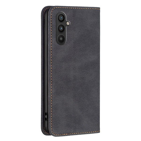 BINFEN COLOR Plånboksfodral för Samsung Galaxy A34 5G - Svart Svart