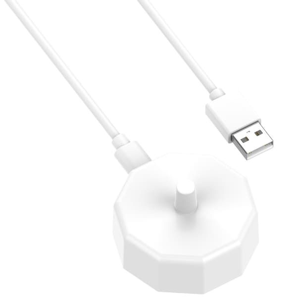 Lader adapter til Braun Oral - B el - tandbørste - Hvid White