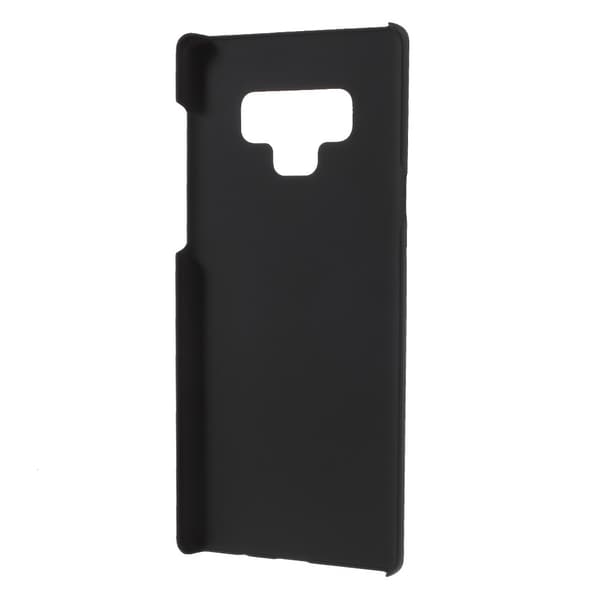 Samsung Galaxy Note 9 Gummiert Hardplastcover - Sort Black