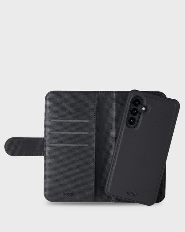 Lommebokdeksel HOLDIT Magnetdeksel til Samsung Galaxy A55 Black