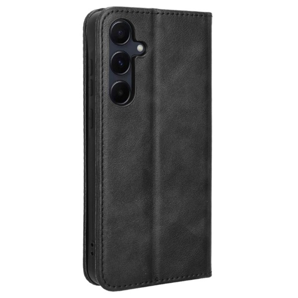 Wallet Stand Flip-telefonetui til Samsung Galaxy A35 5G - Sort Black