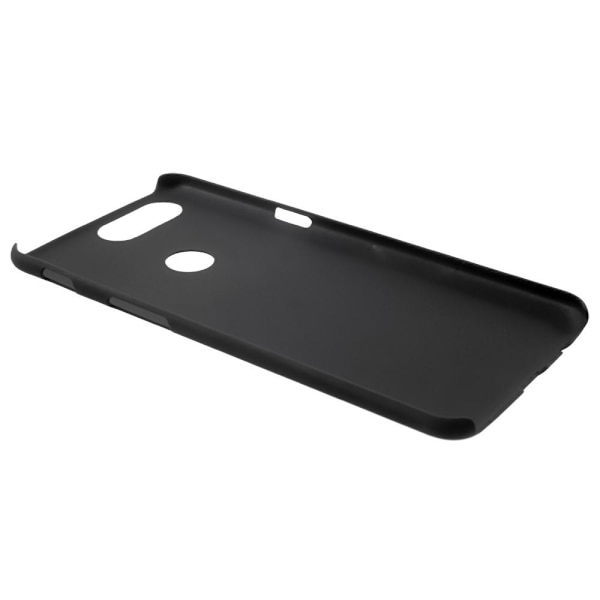 Gummieret Hard PC Mobiletui til OnePlus 5T - Sort Black