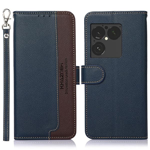 KHAZNEH Pungcover med Stander til Sony Xperia 1 VIII Blue