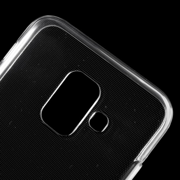 Liukumaton TPU- phone case Samsung Galaxy A6 (2018) -puhelimelle Transparent
