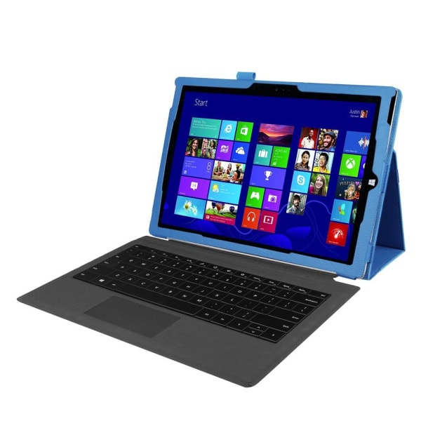 Flipp fodral till Microsoft Surface Pro 4 - Blå Blå