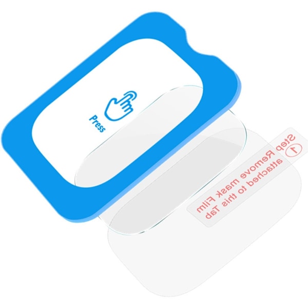 IMAK Til Xiaomi Smart Band 9 Active / Redmi Band 3 Hærdet Glas Skærmbeskyttelse Transparent