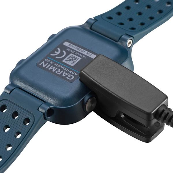 Garmin Lily/Vivomove HR USB Laddningskabel docka Svart