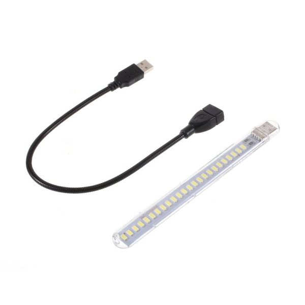 4 porte USB Hubb 2.0 High Speed Hub tænd/sluk-knap med LED-lampe Black