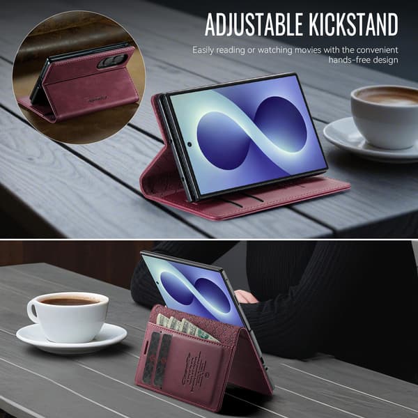 CASEME Telefonpungcover til Samsung Galaxy Z Fold8 Red