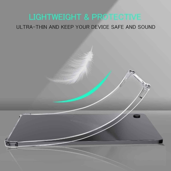 Samsung Galaxy Tab A9+ TPU Skal - Transparent Transparent