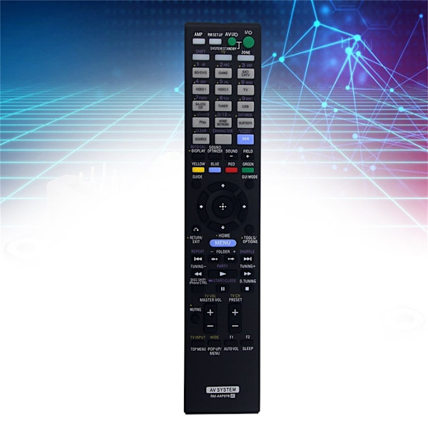 Fjernkontroll erstatning for RM-AAP078 For Sony DVD Black