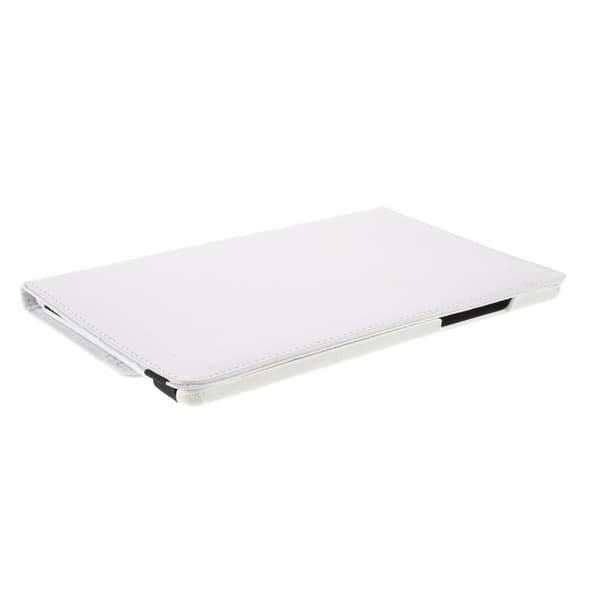 Litchi Suojakuori Rotating Stand Samsung Galaxy Tab A7 10.4 (2020) White